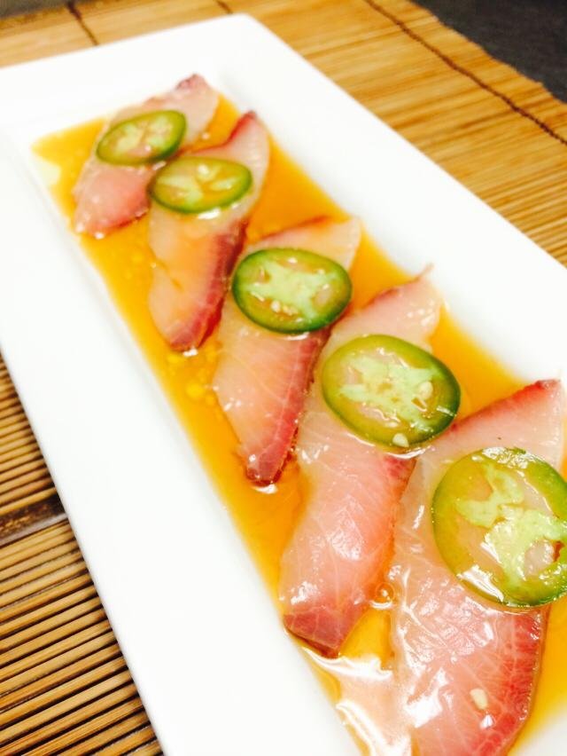 Spicy Hamachi Carpaccio
